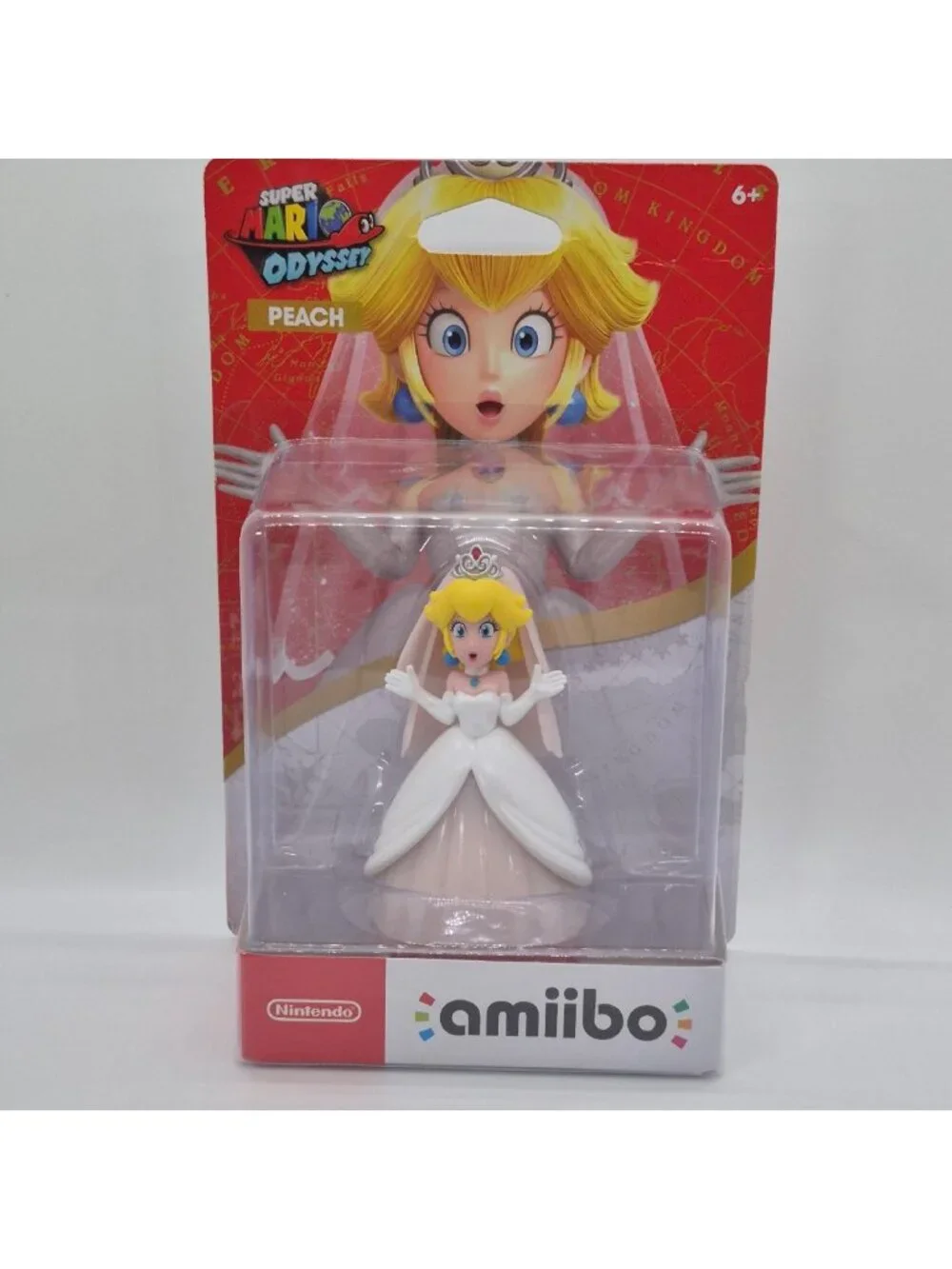 Peach Wedding amiibo Nintendo Super Mario Odyssey Figure Switch New Sealed